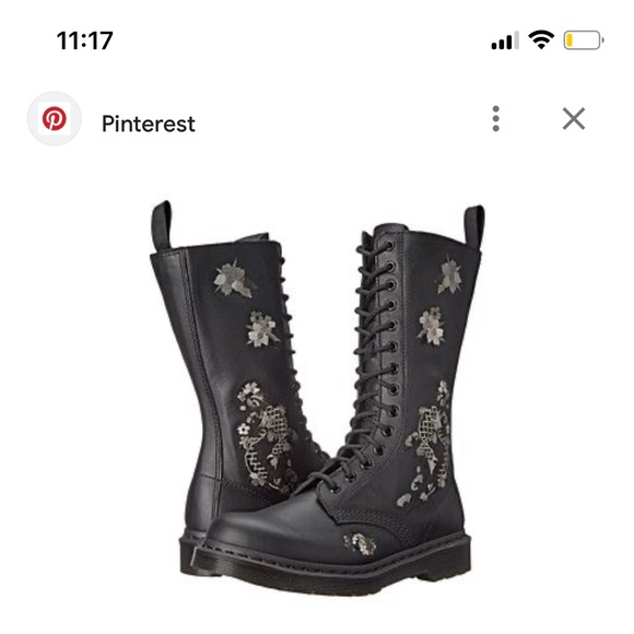 Dr. Martens Shoes Dr Martens Embroidered Koi Fish Boots Poshmark